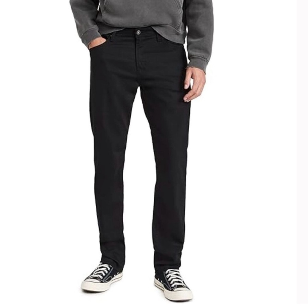 AG Adriano Goldschmied The Graduate Tairoled Classic Black Slim Fit Men's Jeans